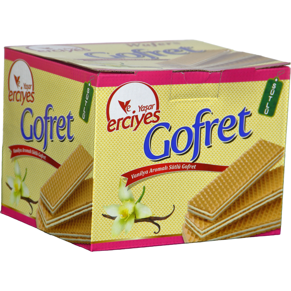 Vanilyalı Sütlü Gofret 1200gr